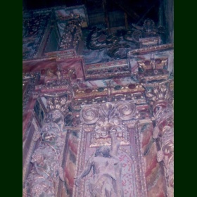 Igrexa de Santa Uxía de Eiras, retablo, canle dereita